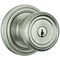 Brinks Home Security Brinks Push Pull Rotate Barrett Satin Nickel Single Cylinder Lock KW1 1.75 in. 23005-119 - alternate 3